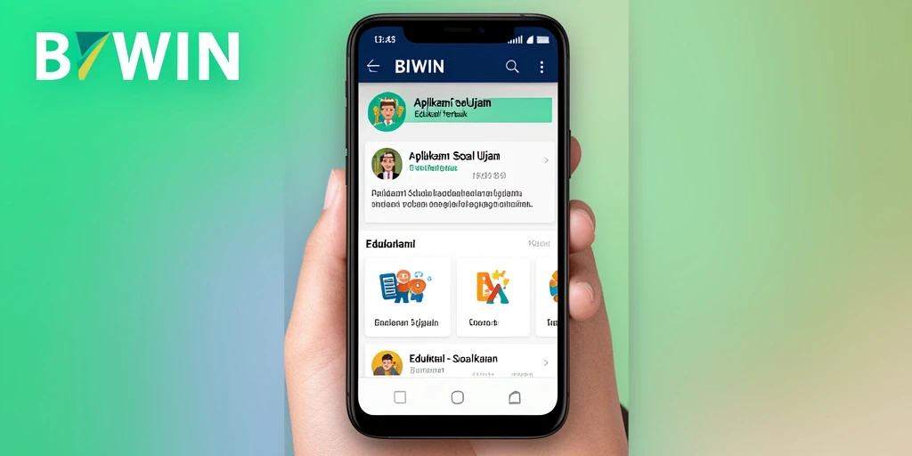 Tampilan antarmuka aplikasi BIWIN yang intuitif dan menarik.