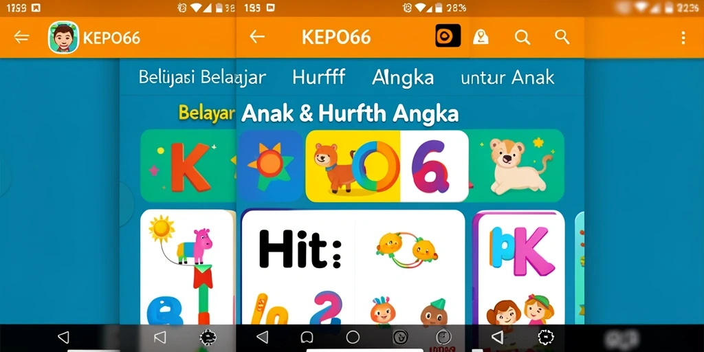 Antarmuka aplikasi KEPO66 yang ramah dan interaktif.